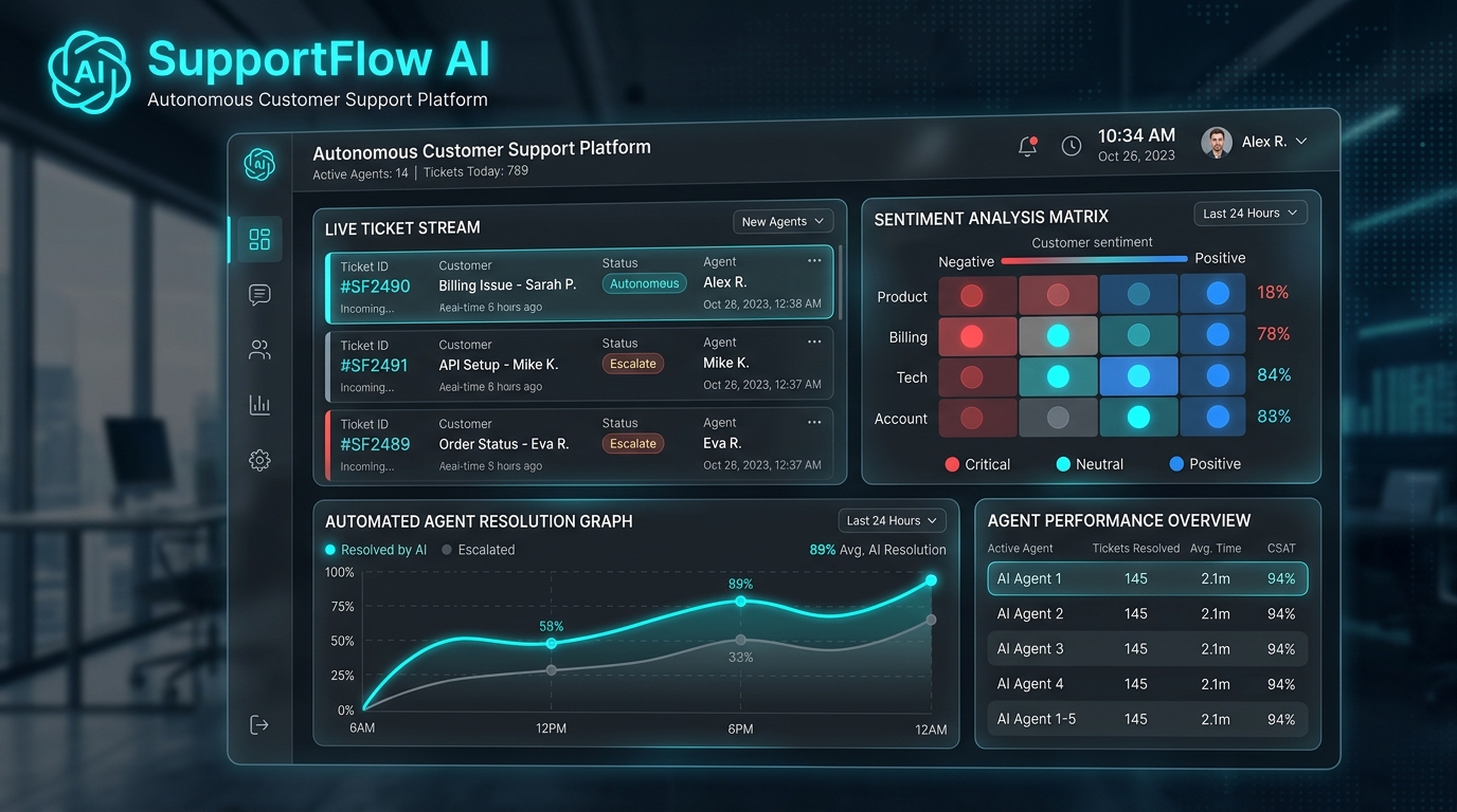 SupportFlow AI 💬